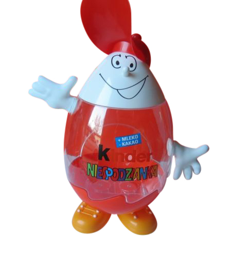 Kinder Surprise Kinderino Eggman Figure Mascot Ltd Edition Gift Box 2016 RARE 